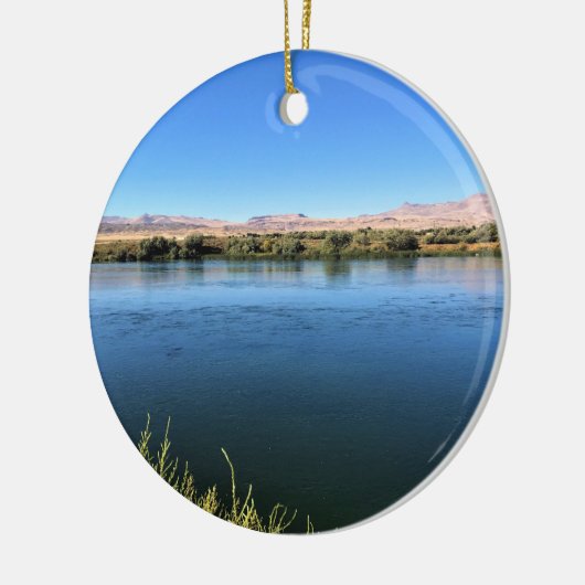 Snake River, Melba, ID Keramik Ornament (Links)