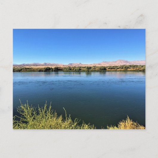 Snake River, Melba, ID Postkarte (Vorderseite)