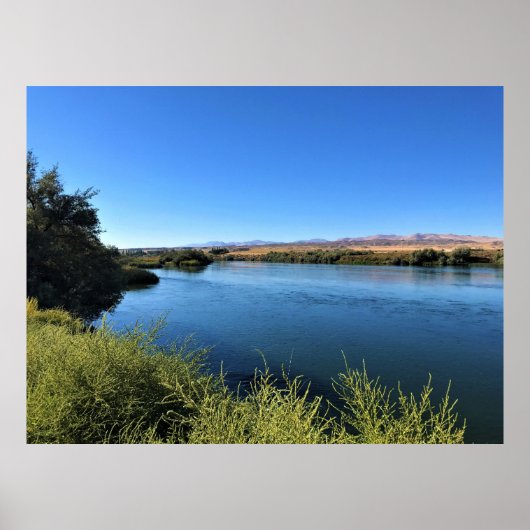 Snake River, Melba, Idaho Poster (Vorne)
