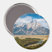 Snake River Overlook | Grand Teton National Park Magnet (Vorderseite/Rückseite)