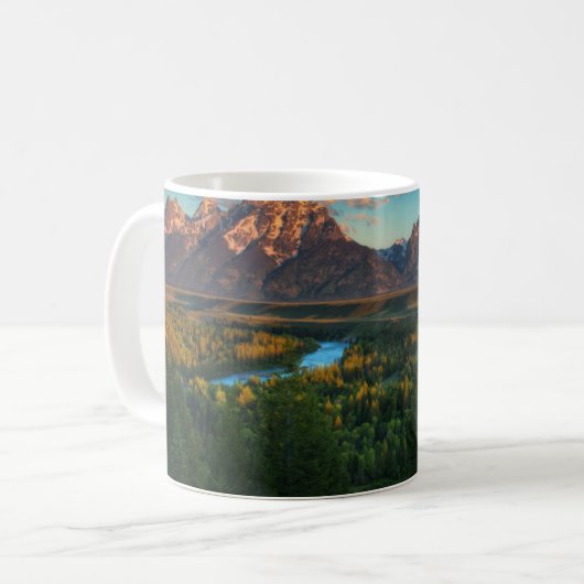 Snake River Overlook Kaffeetasse (Vorderseite Links)