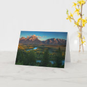 Snake River Overlook Karte (Gelbe Blume)