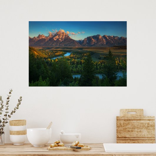 Snake River Overlook Poster (Küche)
