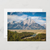 Snake River Overlook Postkarte (Vorne/Hinten)