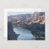 Snake River Postkarte (Vorne/Hinten)