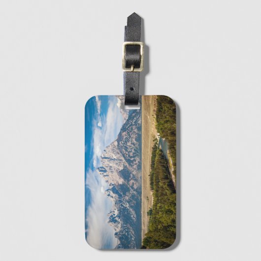 Snake River übersehen | großartigen Teton Gepäckanhänger (Vorderseite Vertikal)