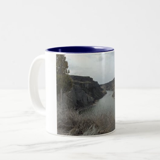 Snake River Zweifarbige Tasse (Vorderseite Links)