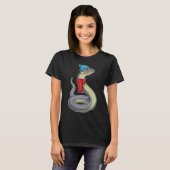 Snake Scarf Beanie T-Shirt (Vorne ganz)