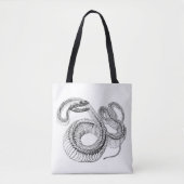 Snake Skeleton Notebook Tasche (Vorderseite)