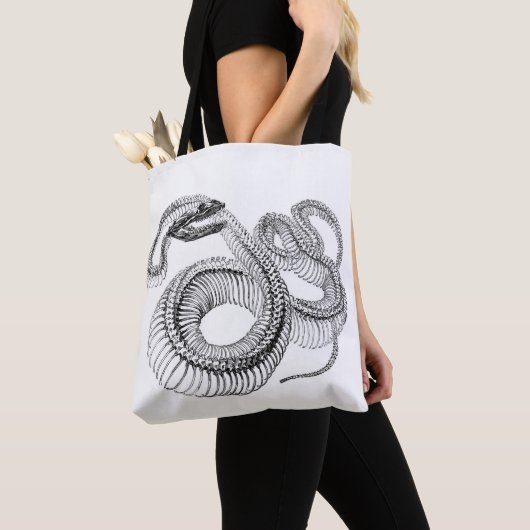 Snake Skeleton Notebook Tasche (Von Nahem)