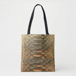 Snake Skin Design Tote Bag Tasche