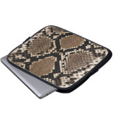 Snake Skin Laptopschutzhülle (Vorne Knopf)