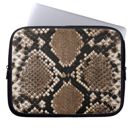 Snake Skin Laptopschutzhülle (Vorderseite)