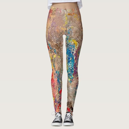 Snake Skin Leggings Bold Vibranury Luxus (Vorderseite)