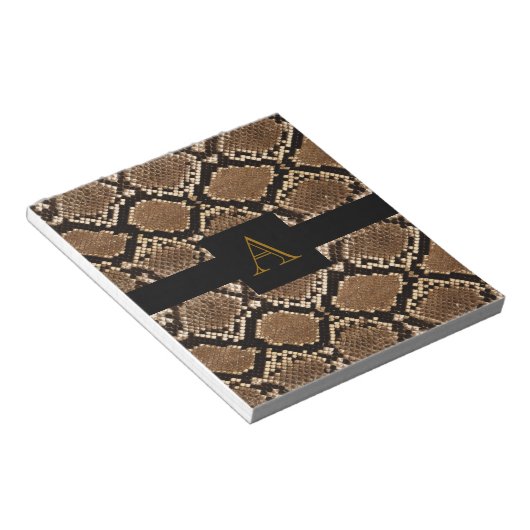 Snake Skin Notizblock (angewinkelt)