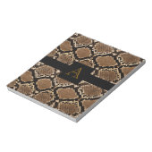 Snake Skin Notizblock (Rotiert)