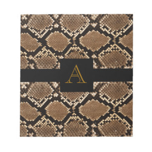 Snake Skin Notizblock
