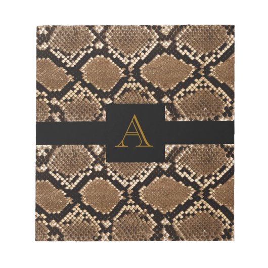 Snake Skin Notizblock (Vorderseite)