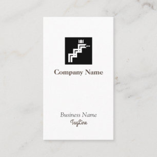 Snake Symbol Business Card Visitenkarte