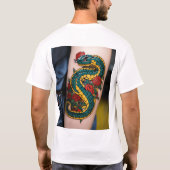 "Snake Tattoo T - Shirt (Rückseite)