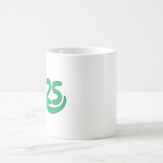 Snake Themed Celebration Design 2025 Kaffeetasse (Mittel)