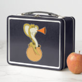 Snake Trumpet Music Metall Brotdose (Beispiel)