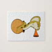 Snake Trumpet Music Puzzle (Horizontal)