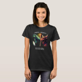 Snake Vs Dragon Cool Fantasy Reader Cooles Videosp T-Shirt (Vorne ganz)