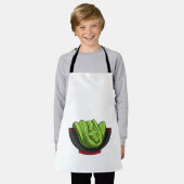 Snake with Ramen Bowl Schürze (Getragen)