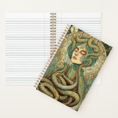 Snake Woman Dream Journal Notizblock (Innen)