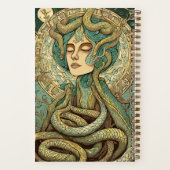 Snake Woman Dream Journal Notizblock (Rückseite)