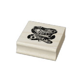 Snake Wood Art Briefmarke Gummistempel (Stempel)