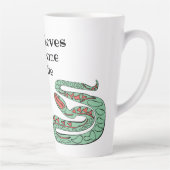 Snake World: Mama Lieben Extreme Latte. Milchtasse (Rechts)