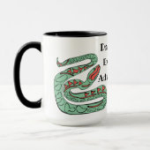 Snake World: Vater Lieben Extreme Adventures. Tasse (Links)