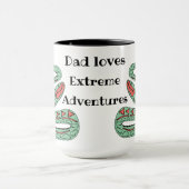 Snake World: Vater Lieben Extreme Adventures. Tasse (Zentrum)