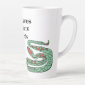 Snake World: Vater Lieben Extreme Sports. Milchtasse (Rechts)