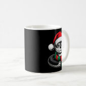Snake Xmas Santa Hat F Christmas Costume Kaffeetasse (VorderseiteRechts)