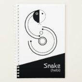Snake Zodiac Sign Planner Planer (Vorderseite)