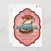 Snakebite Tequila Postkarte (Vorne/Hinten)