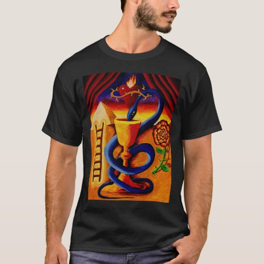 snakeChalice2 T-Shirt (Vorderseite)