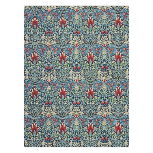 Snakehead William Morris Tischdecke (Vorderseite)