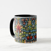 Snakehead Woodland Pattern William Morris Tasse (Vorderseite Links)