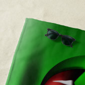Snakemoji-Strandhandtuch Strandtuch (Beispiel)