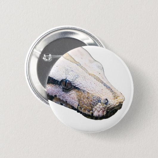 snakes- amazonisches Boa constrictor Button (Vorne & Hinten)