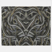 SNAKES FLEECE BLANKET (Vorderseite (Horizontal))