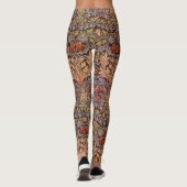 Snakes Head William Morris Leggings (Rückseite)