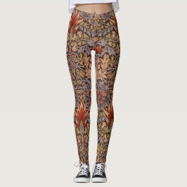 Snakes Head William Morris Leggings