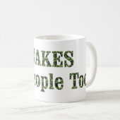 SNAKES sind auch Menschen! Kaffeetasse (VorderseiteRechts)