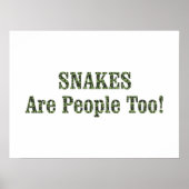 SNAKES sind auch Menschen! Poster (Vorne)