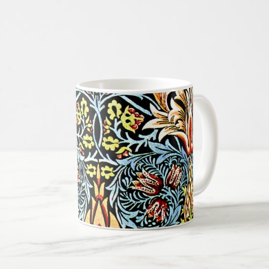 Snakeshead, a William Morris design Kaffeetasse (VorderseiteRechts)